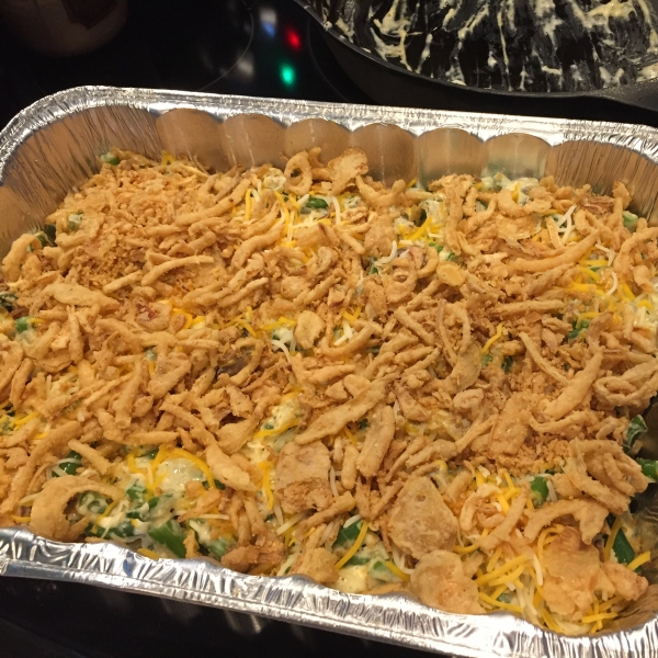 Absolutely Delicious Green Bean Casserole from Scratch