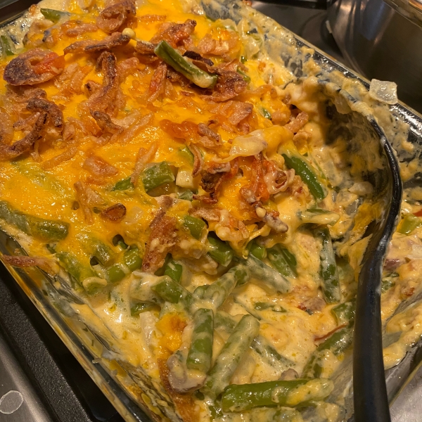 Absolutely Delicious Green Bean Casserole from Scratch