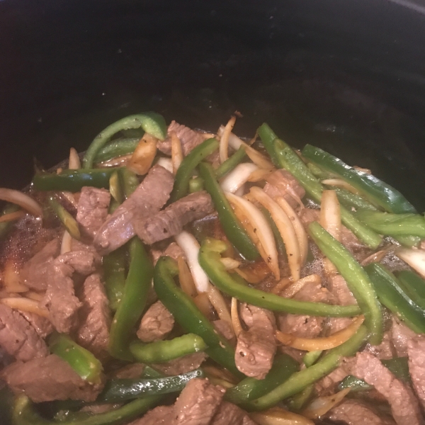 Slow Cooker Pepper Steak II