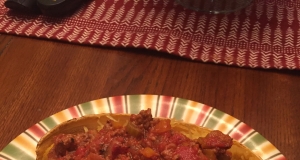 Spaghetti Squash with Paleo Meat Sauce