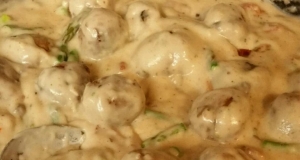 Meatballs in Cream Sauce