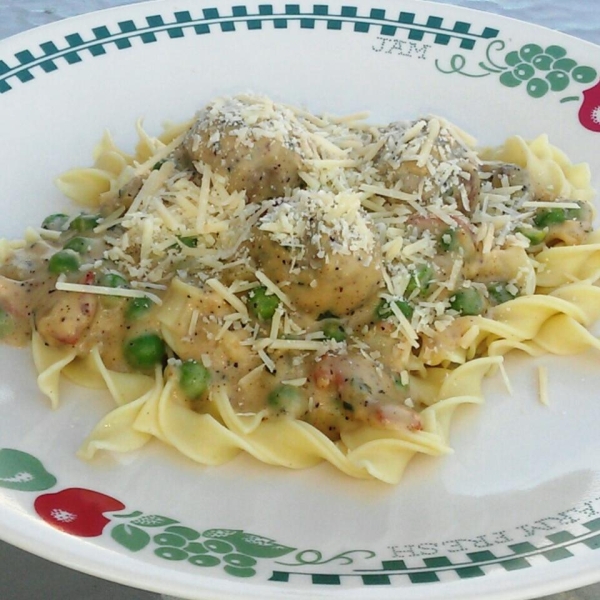 Meatballs in Cream Sauce
