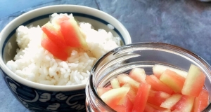 Japanese Pickled Watermelon Rind