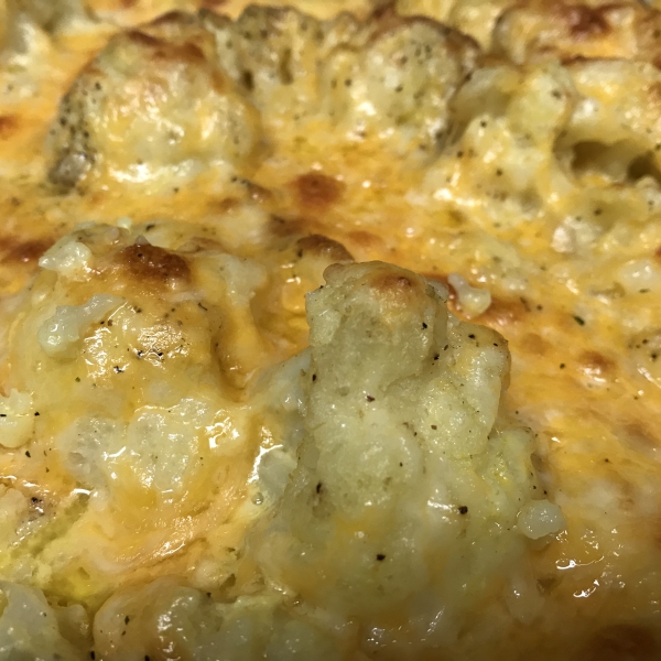 Cheesy Baked Cauliflower