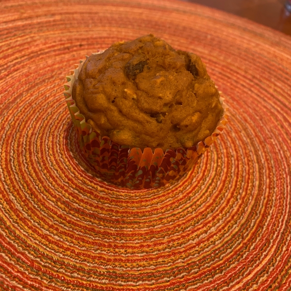 October Oatmeal Pumpkin Muffins