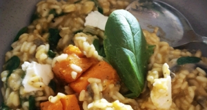 Roast Pumpkin and Feta Risotto