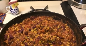 Smokin' Scovilles Turkey Chili