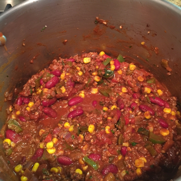 Smokin' Scovilles Turkey Chili