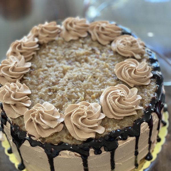 German Sweet Chocolate Cake