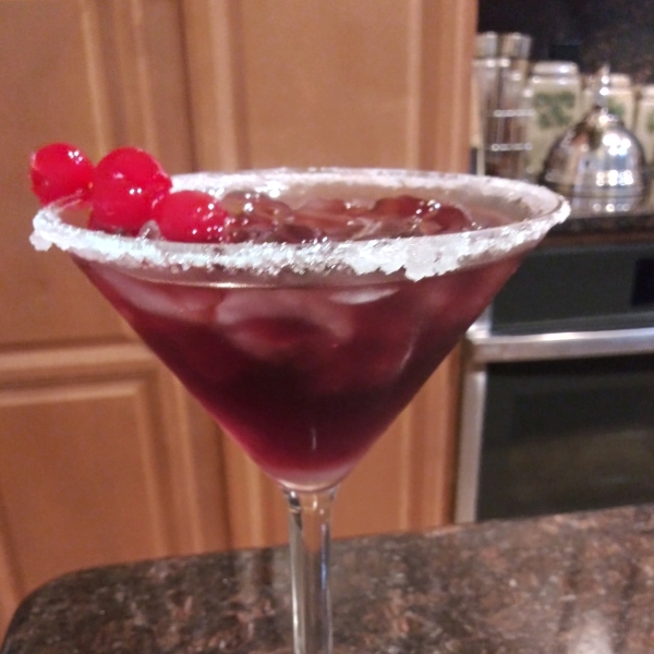 Kirstin's Favorite Black Cherry Martini