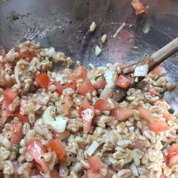 Farro in Insalata alla Milanese (Italian Farro Salad)