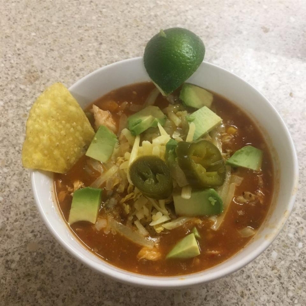 Spicy Tortilla Bean Soup