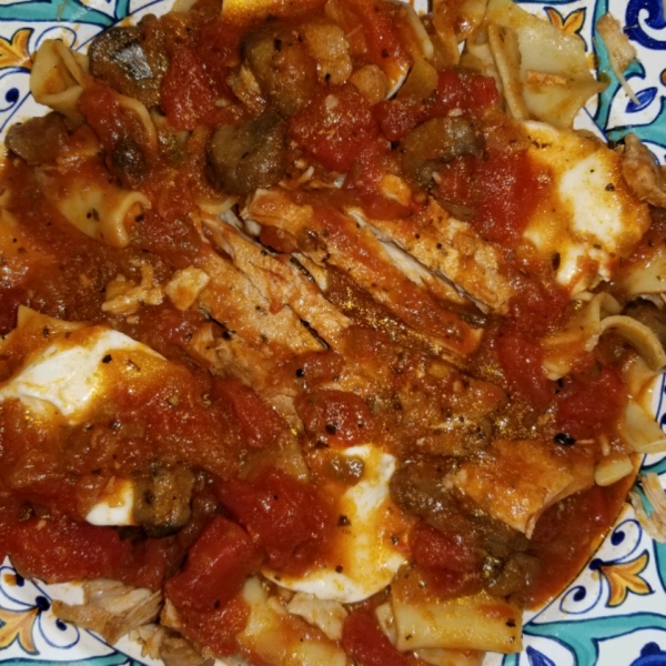 Slow Cooker Pork Cacciatore