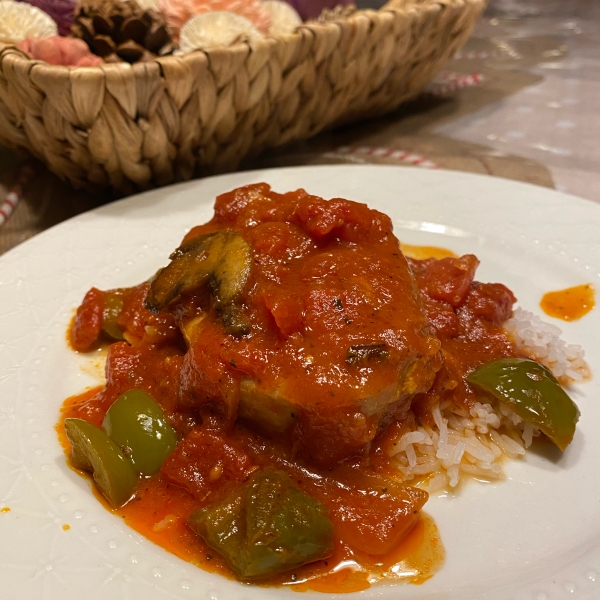 Slow Cooker Pork Cacciatore