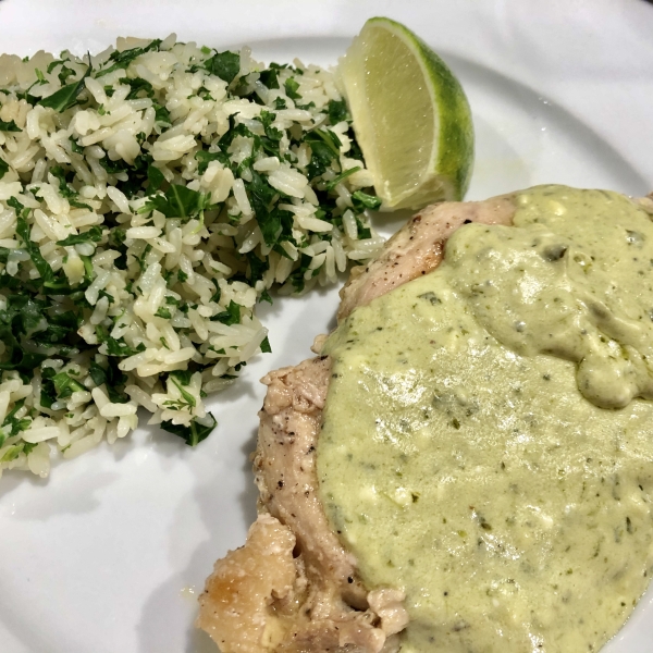 Creamy PHILLY Pesto Chicken