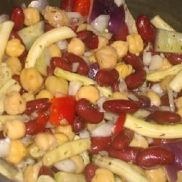 Super Duper Bean Salad