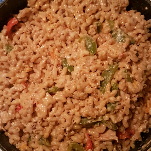 One-Pot Chicken Fajita Penne Pasta