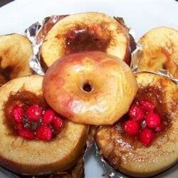 Red Hot Baked Apples