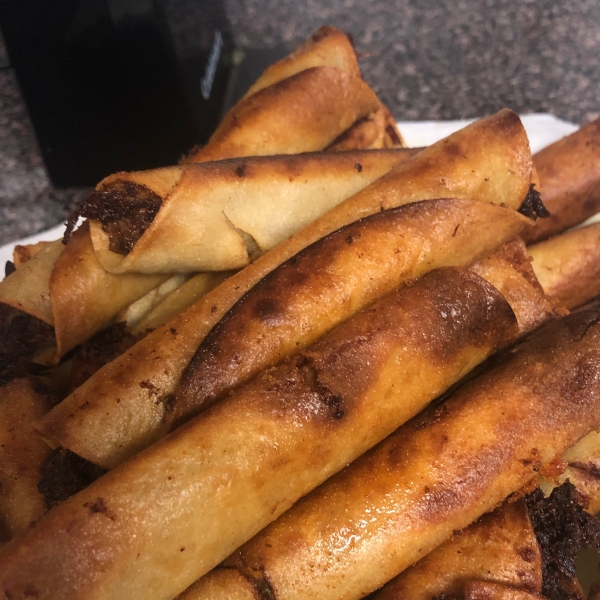 Quick Beef Taquitos