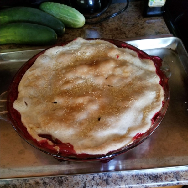 Blackberry Peach Pie