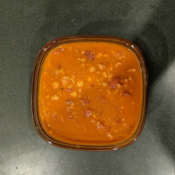 Red Curry Chicken Chili