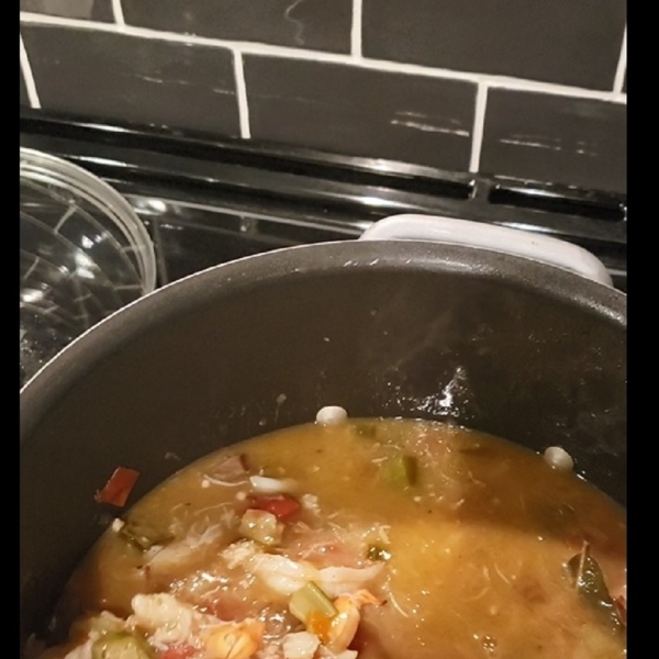 Husband's Grandmother's Shrimp Gumbo