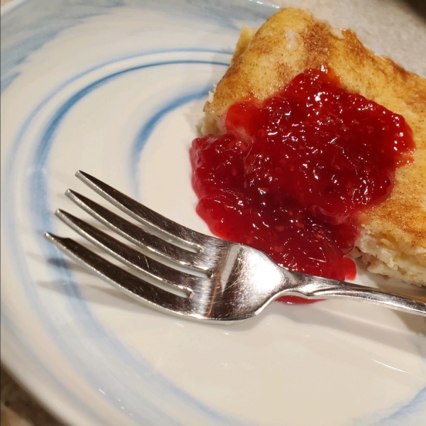 Key Lime-Cream Cheese Crescents with Lemon-Raspberry Sauce