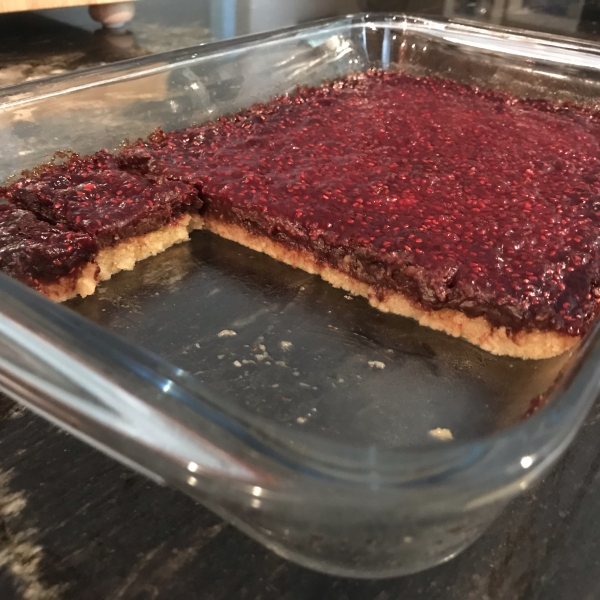 Raspberry Chocolate Bars