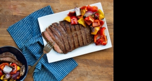 Barbequed Marinated Flank Steak