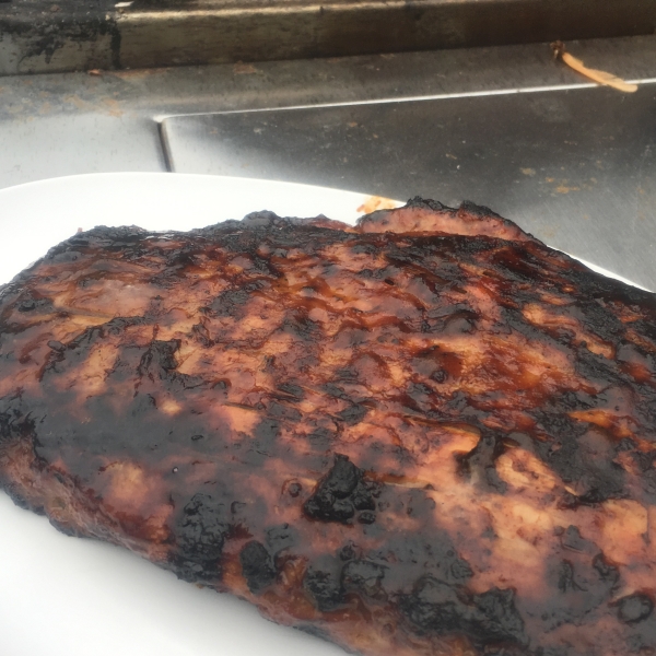 Barbequed Marinated Flank Steak