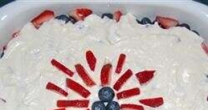 Red, White, and Blueberry Shortcake