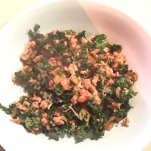 Sauteed Kale and Sausage