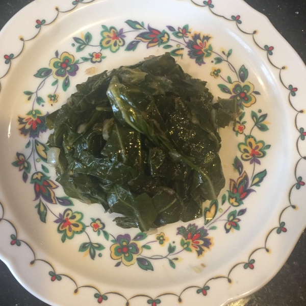 Sweet and Tangy Sautéed Collard Greens