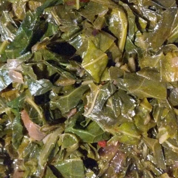 Sweet and Tangy Sautéed Collard Greens