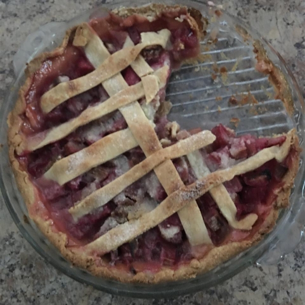 Rhubarb Pie IV