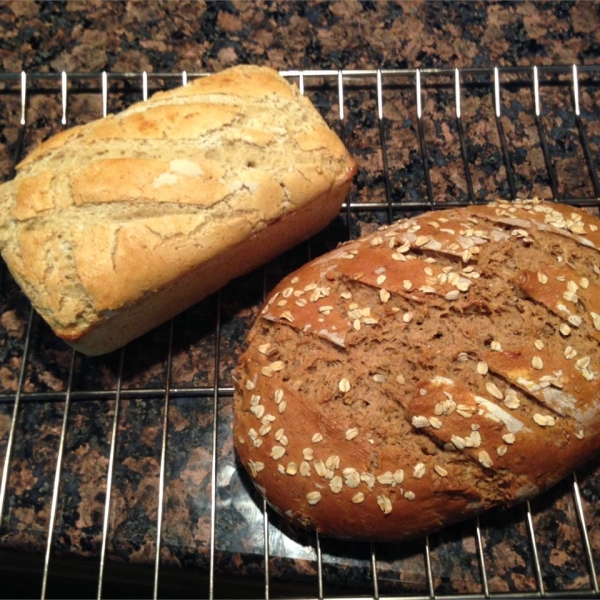 Cracked Wheat Sourdough Bread