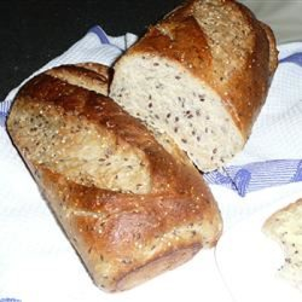 Cracked Wheat Sourdough Bread