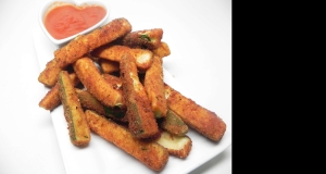 Vegan Oven-Fried Zucchini Sticks