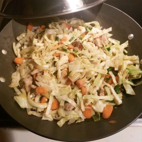 Coconut Curry Cabbage