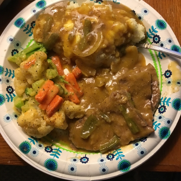 Grandma's Slow Cooker Swiss Steak