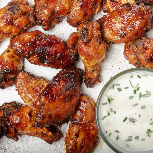 Ram (Rosemary, Ancho, Molasses) Wings