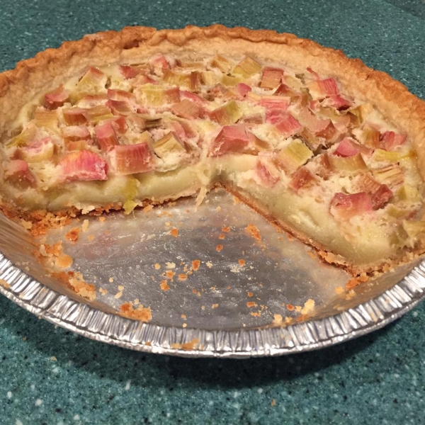 Rhubarb Custard Pie IV