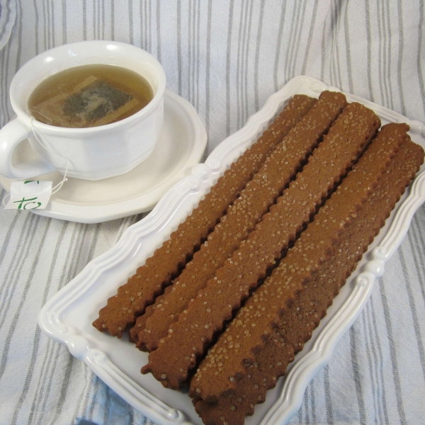 Gingerbread Straws