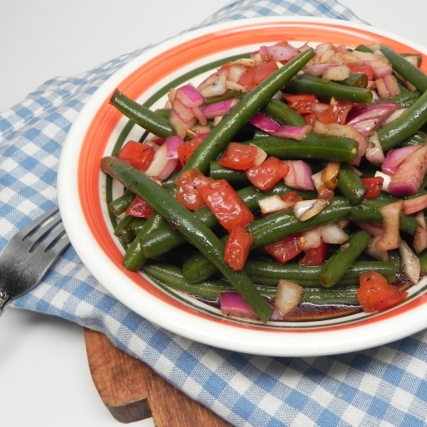 Fresh Balsamic Green Bean Salad