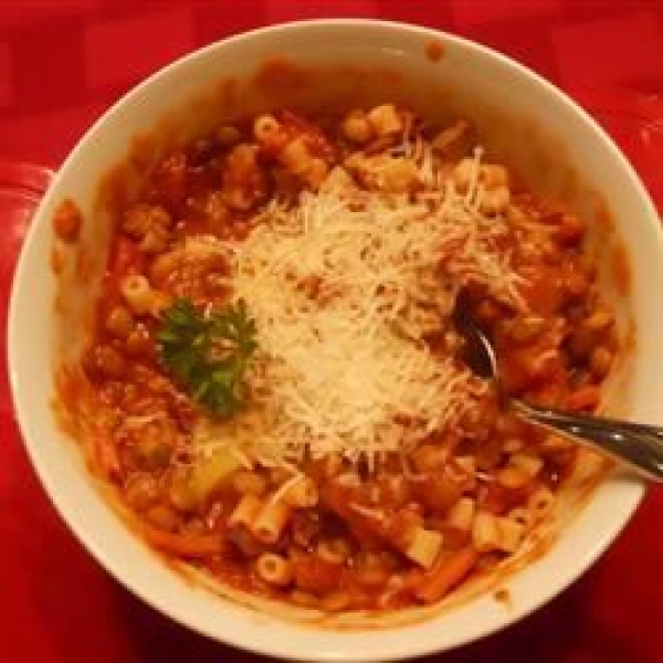 Sicilian Lentil Pasta Sauce