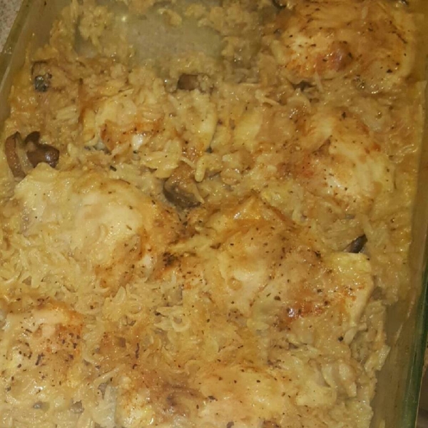 Busy Day Chicken Rice Casserole