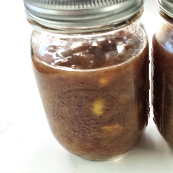 Grandma's Spiced Peach Preserves