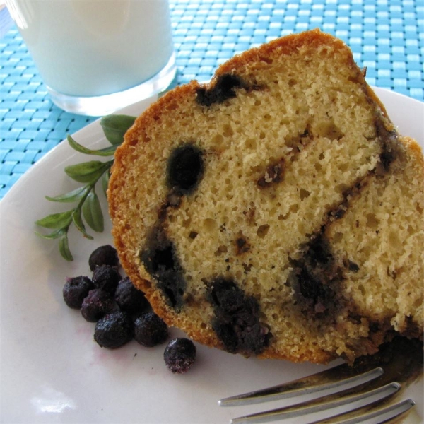 Blueberry Streusel Coffee Cake