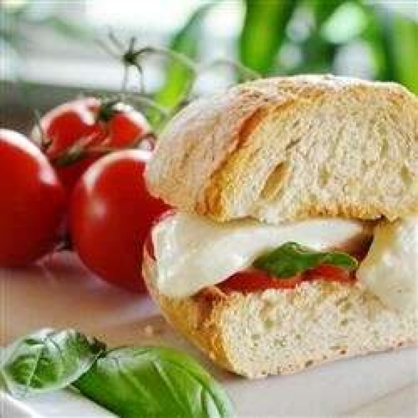 Toasted Caprese Sandwich