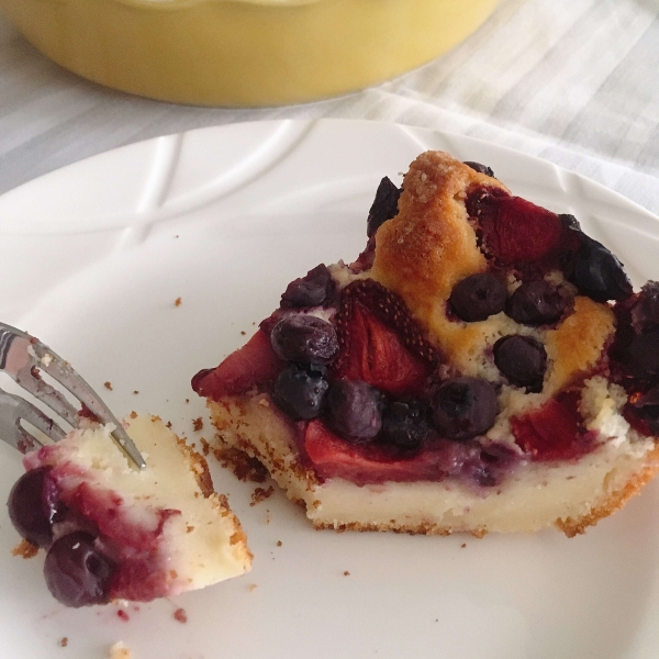 Ricotta Berry Cake